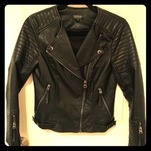 TopShop Faux Leather Jacket